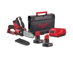 Aku řetězová pila Milwaukee M12 FHS-602X, 12V/ x6Ah