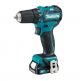 Aku bezuhlíková vrtačka Makita DF 332 DSAE, Li-ion 10,8V/2,0Ah