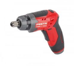Aku šroubovák FESTA 1/4" 3. 6V 1. 5AH SET NABÍJEČKA, PŘÍSLUŠENSTVÍ