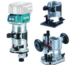 Aku kombinovaná frézka s příslušenstvím Makita DRT50ZJX, Li-ion LXT 18V, bez aku Z