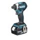 Aku rázový šroubovák 1/4" Makita DTD154RTJ, Li-ion LXT 18V/5,0Ah, Makpac