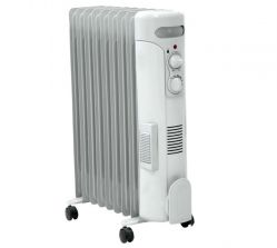 Dedra Olejový radiátor 2000W PTC těleso, ventilátor 400W, Descon DA-J2052F Turbo