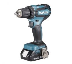 Aku bezuhlíkový šroubovák Makita DDF485RAJ, Li-ion LXT 18V/2,0 Ah,Makpac