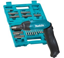 Akku vrtací šroubovák s příslušenstvím Makita DF 001 DW, 1/4"Li -ion 3,6V