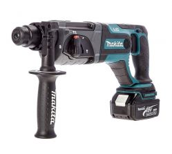 Aku kombinované kladivo SDS+ Makita DHR 241 RTJ, Li-ion 18V/5,0Ah,systainer