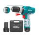 Aku vrtačka Total tools TIDLI1232, 12V 2x1.5Ah