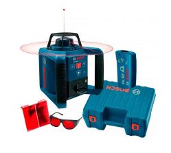 Samonivelační rotační laser Bosch GRL 250HV + RC1 Professional